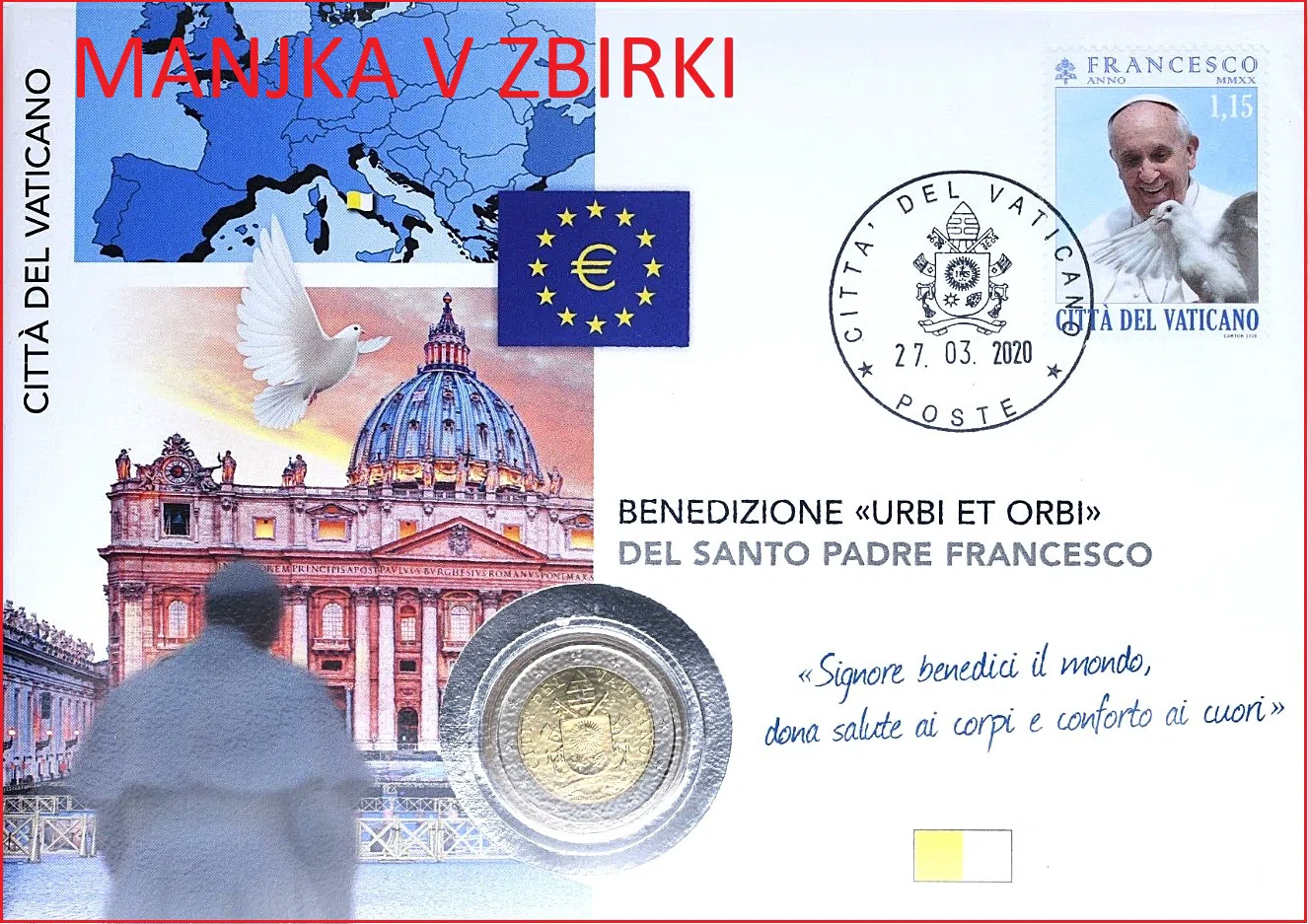 BLAGOSLOV " URBI ET ORBI " SVETEGA OČETA FRANČIŠKA